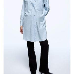 Zara shirt dress small size